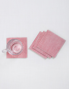 Set of 6 Stripes Coasters
