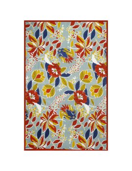 Multicolor floral 6 seater table cover