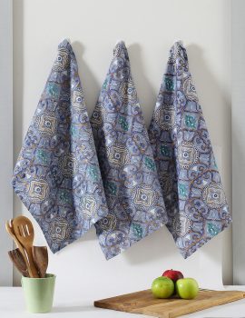 Set of 3 – Blue kitchen towel