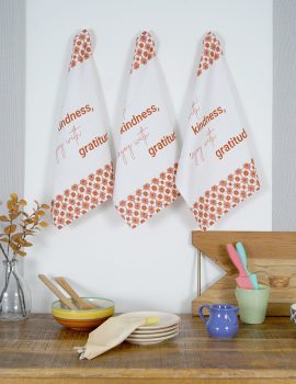 Set of 3 – Cotton kitchen towel