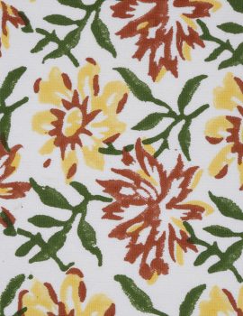 Set of 4 – Floral cotton placemat