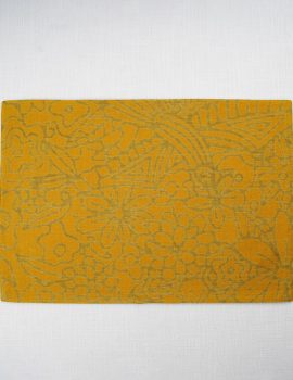 Set of 6 – Yellow floral placemat