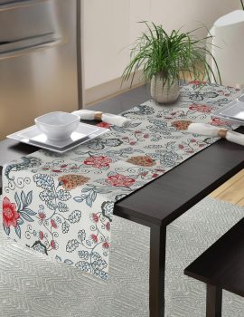 Multicolor Floral Center Table Runner