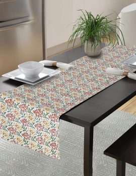 Floral Cotton Table Runner