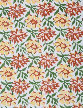 Floral Cotton Table Runner