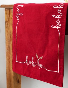 Decorative Christmas Cotton Table Runner