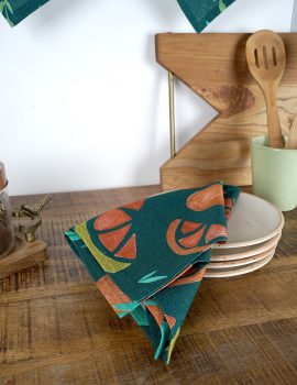 Set of 3 – Zesty Cotton Dark Color Kitchen Towel