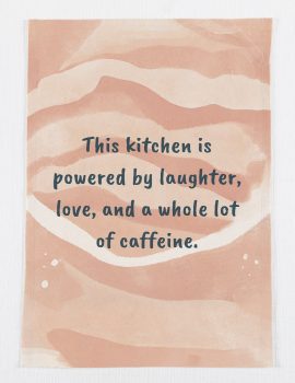 Set of 3 – PInk Cotton Tea Towel/ Kitchen Towel