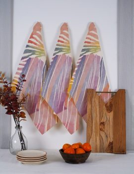 Set of 3 – Multicolor Tea towel / Kitchen Towel