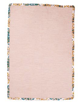 Set Of 6 – Pink Cotton Stripes Dinner Placemats