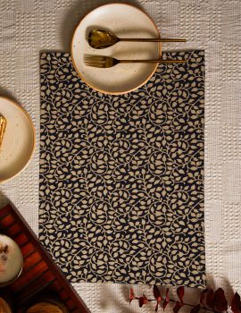 Set Of 6 – Leafy Jaal Decorative Tablemats