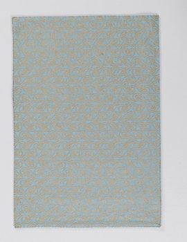 Set Of 6 – Blue Cotton Decorative Placemat Set