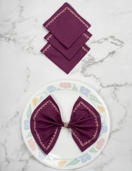 Set Of 4 – 8″X8″ Margrita Cocktail Napkins