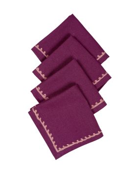 Set Of 4 – 8″X8″ Margrita Cocktail Napkins