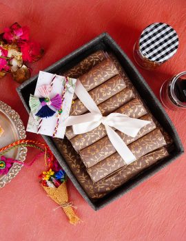 Rakhi Gift Set with Table Runner & Napkins