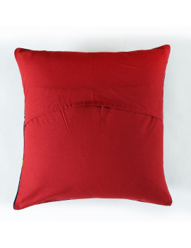 Set of 2 – Blue Velet Printed Cushion Cover – 16″x 16″